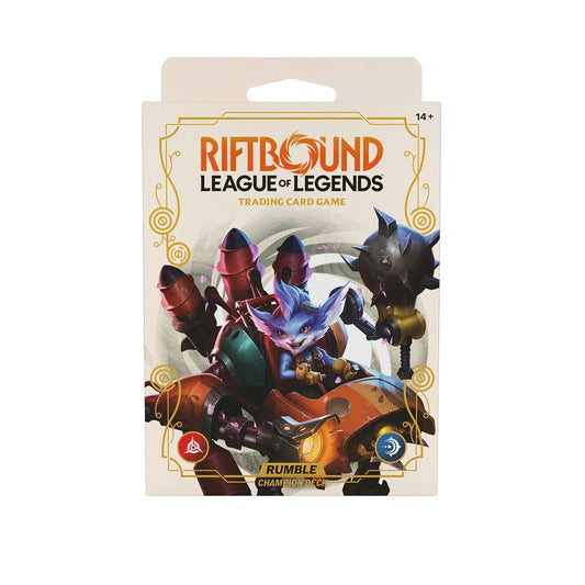 Riftbound League of Legends Spiritforged Champion-Deck Rumble