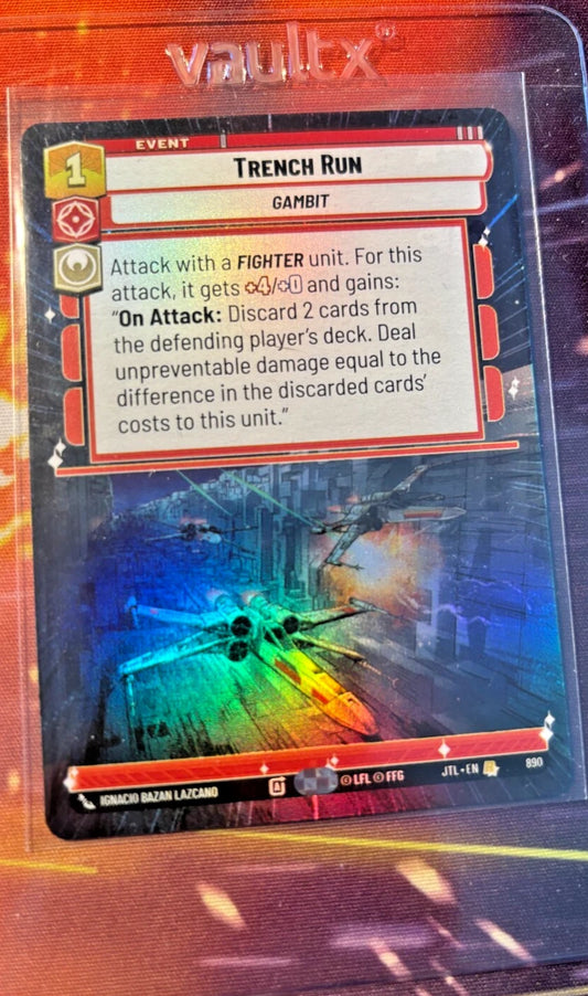 Trench Run | Hyperspace Foil | XJTL 850 | Jump to Lightspeed