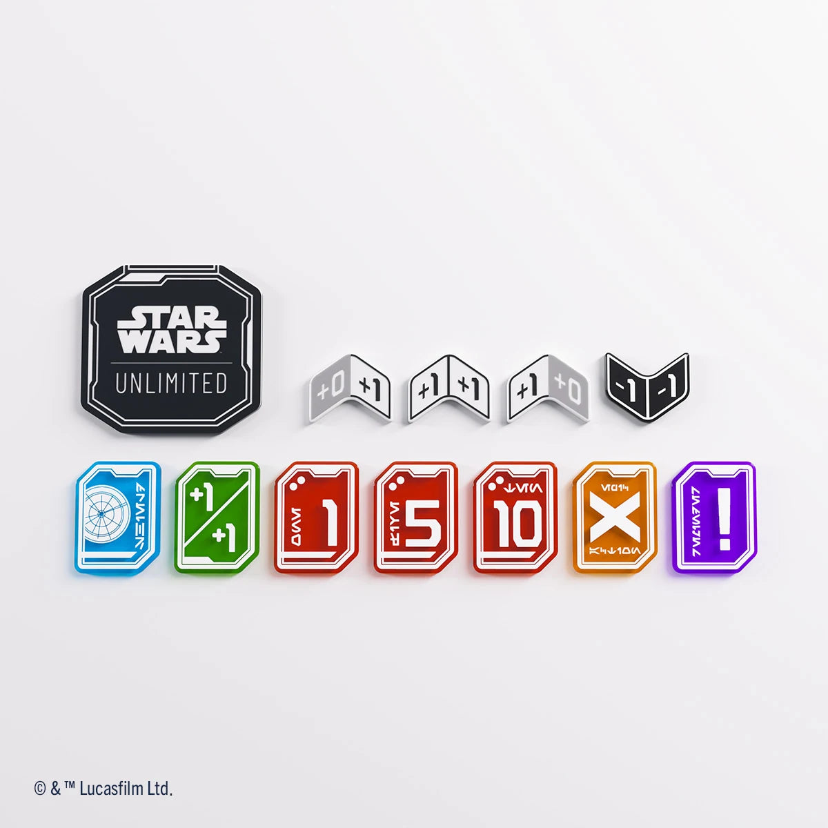 Acrylic Tokens Star Wars Unlimited | Tokens | Tokens PRO | Expansion Pack