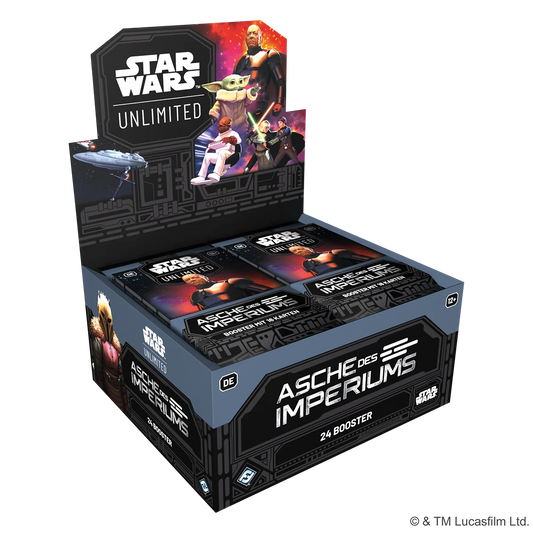 Star Wars Unlimited  Asche des Imperiums Booster-Display Deutsch