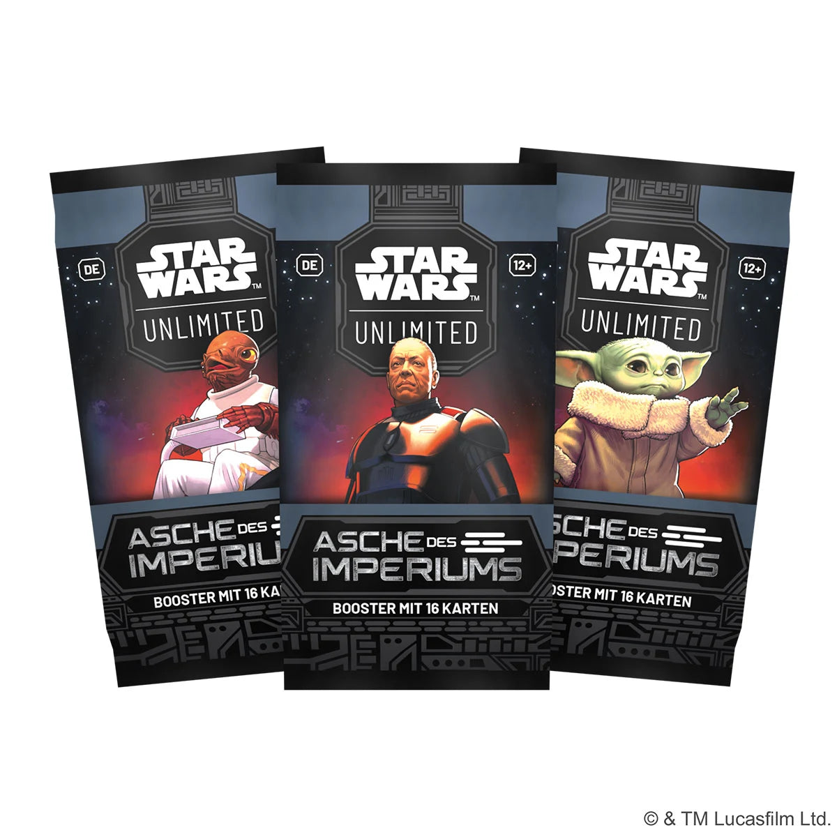 Star Wars Unlimited  Asche des Imperiums Booster-Display Deutsch