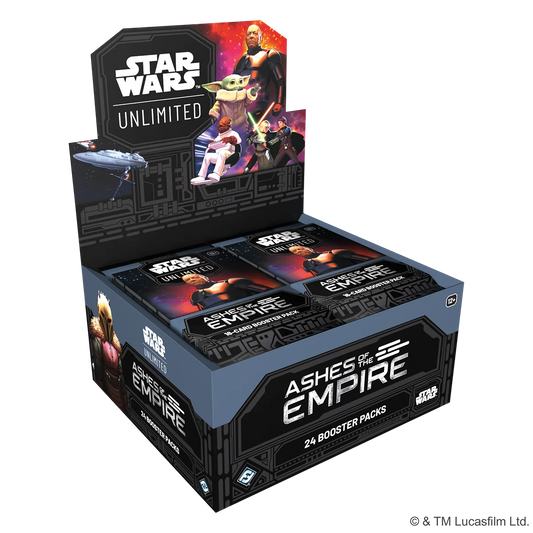 Star Wars Unlimited Ashes of the Empire Booster-Display Englisch