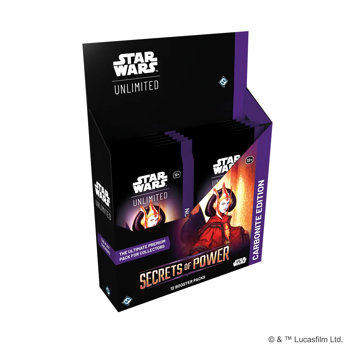 Star Wars Unlimited – Secrets of Power Carbonite Booster Display - EN