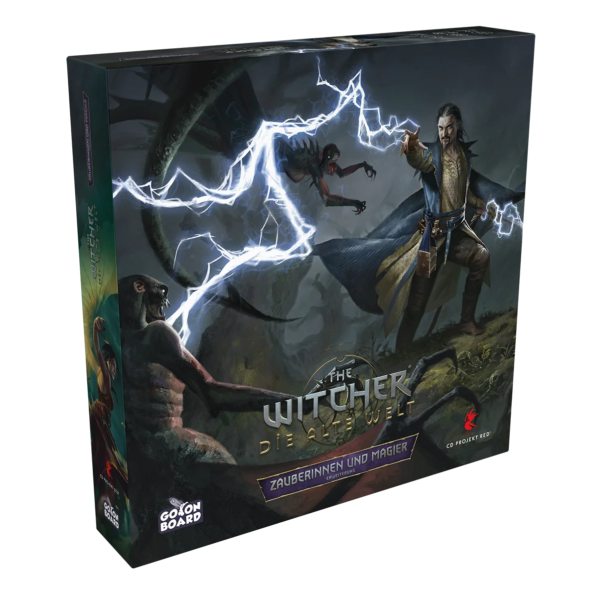 The Witcher Die Alte Welt Zauberinnen und Magier Erweiterung Brettspiel