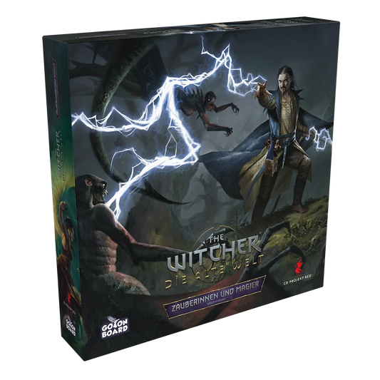 The Witcher Die Alte Welt Zauberinnen und Magier Erweiterung Brettspiel