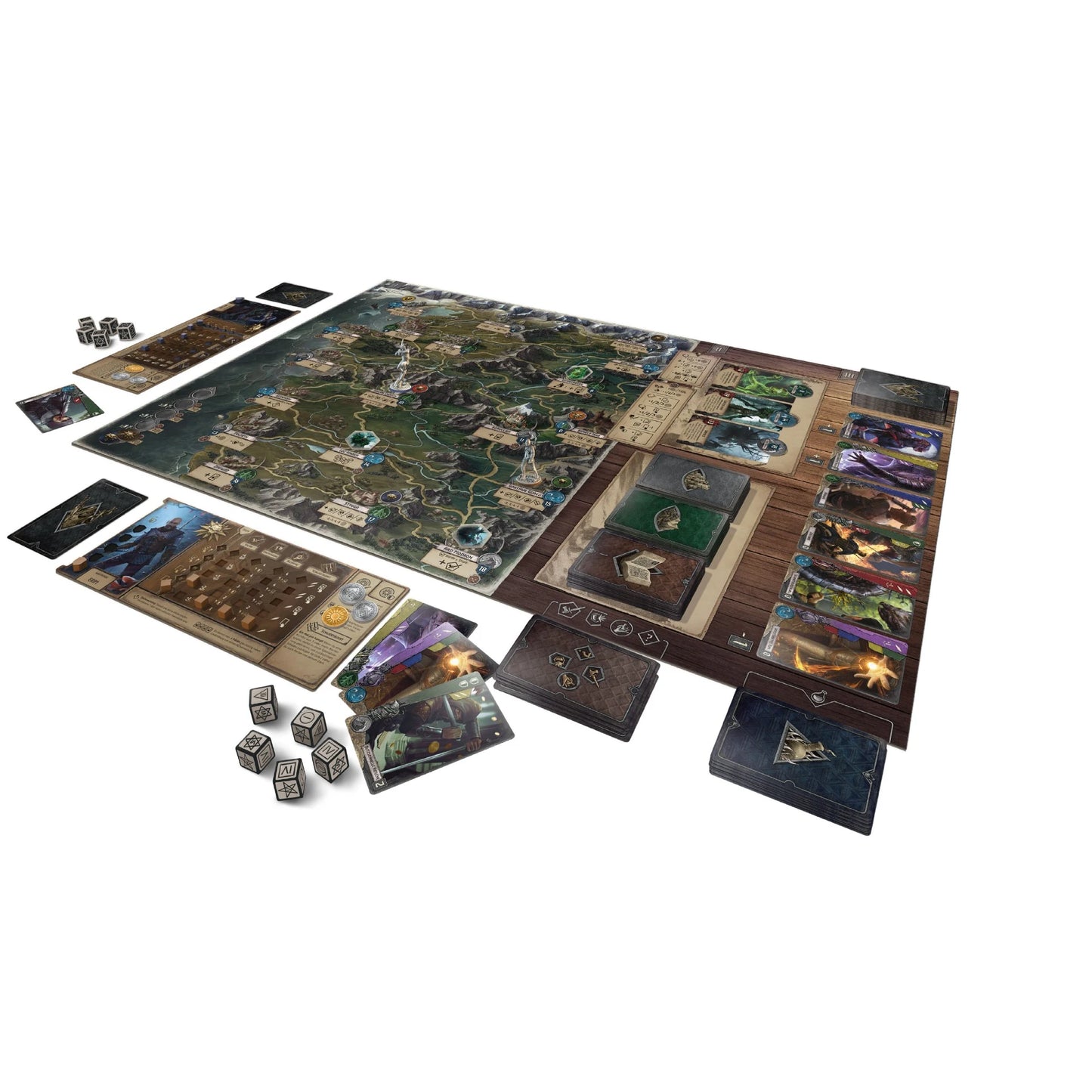 The Witcher Die alte Welt Deutsch Brettspiel Gesellschaftsspiel